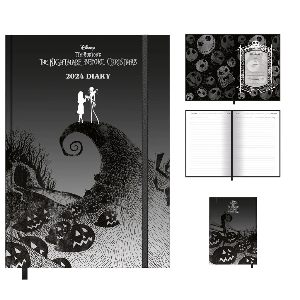 The Nightmare Before Christmas 2024 Diary A5 - Cardies